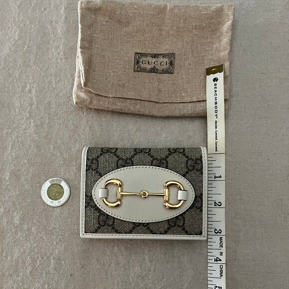 Gucci Horsebit 1955 small wallet - Authentic - COA included - Picture 13 of 17